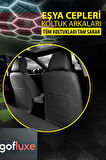 Opel Corsa E Kasa / Hatchback 2015-2019 Uyumlu Kırmızı Gofluxe Serisi Serisi Dokuma