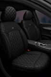 Ford Fiesta 2003-2008 Monaco Serisi Eviza Siyah Koltuk Kılıfı