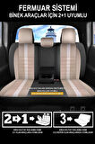 Mercedes E250 Sedan 2013 Aracınıza Uyumlu Füme Velür Serisi Deri Kılıf