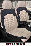 Peugeot 205 1983-1998 Aracınıza Uyumlu Meyra Serisi Tay Tüyü Deri Detay Taba