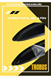 Renault Megane 1 1996-2004 Sedan Tam Uyumlu Mügen Cam Rüzgarlığı 4lü