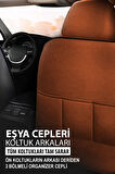 Opel Astra G 1998-2004 Aracınıza Uyumlu Bej Nova Serisi Deri Kılıf