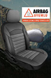 Audi Q7 SUV 2006-2015 3 Parça Bütün Aracınıza Uyumlu Gri Orion Serisi Jakar Kılıf