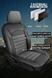 Fiat Tempra Hatchback Sedan Aracınıza Uyumlu Siyah Orion Serisi Jakar Kılıf
