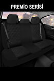 Citroen C3 Pluriel (2003–2010) Uyumlu Kırmızı Bel Destekli Prestigo Tay Tüyü