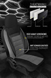Volkswagen Golf6 Conforline-Hidline Hatchback  Aracınıza Uyumlu Füme Serin Serisi Tay Tüyü