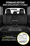 Hyundai İX35 Suv 2010 -2000   Aracınıza Uyumlu Siyah Sarp Serisi Bel Destekli Kılıf