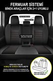 Dacia Duster SUV 2007-2012 Aracınıza Uyumlu Siyah Kırmızı Sarp Serisi Bel Destekli Kılıf