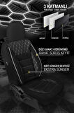 Volkswagen Golf6 Conforline-Hidline Hatchback  Kırmızı Aracınıza Uyumlu Sportsafir Series Tay Tüyü