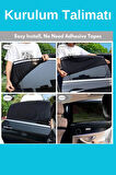 Cadillac CTS 2008 - 2014 Sedan Uyumlu Yan Cam Güneşliği Ön veya Arka
