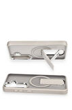 Samsung Uyumlu Galaxy S24 Tork Magsafe Standlı Kapak - Lila
