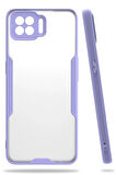 Oppo A73 Kılıf Platin Silikon - Lila