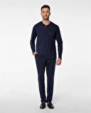 Pijalux Uzun Kollu  Erkek  Pijaması 2053