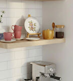 6 Kişilik Seramik 80ml Türk Kahve Fincan Seti Dijital Baskılı Bulaşık Makinasında Yıkanabilir