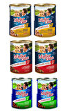 Karışık Köpek Konservesi 405 G x 6 adet