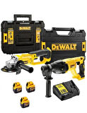 Dewalt Dch133nt Şarjlı Kırıcı Delici 2.6j Dcg412 Şarjlı Avuç Taşlama