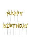 Happy Birthday Harf Mum & Yıldızlı Siyah Mat Kupa & Patiswiss Çikolatalı Portakal Dilimi Hediye Seti