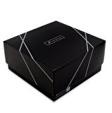 Ham Bez El Çantası & Kahverengi Desenli Çay Fincanı & Kraft Kutulu Mum Hediye Seti