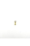 14 Ayar Altın Tektaşlı Tragus Piercing