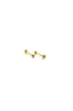 Tektaş Tragus 14 Ayar Altın Kıkırdak Küpe