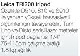 Leica Tripod TRI200 Profesyonel Ağır Hizmet Tripodu