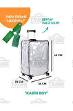 Şeffaf Bavul ve Valiz Kılıfı TRİNK-VLZ1060
