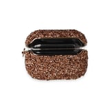 Apple Airpods Pro (1.nesil) Mira Taşlı Kılıf - Rose Gold