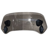 Universal Çift Bağlantılı Asansörlü Deflektör Füme 38x16 Cm