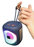 Concord A80  USB TF Kart Girişli Rgb Işıklı FM Radyolu Bluetooth Hoparlör