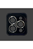 İPHONE 13 PRO/13 PRO MAX UYUMLU KAMERA KORUYUCU LENS MERCEK ÇERÇEVELİ 3'LÜ SET