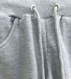 Triliya Pamuklu Unisex Çocuk Kapri Takımı (Cepli & Kordonlu, 3-12 Yaş)