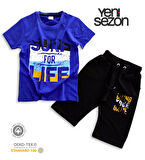 Triliya Pamuklu Unisex Çocuk Kapri Takımı (Cepli & Kordonlu, 3-12 Yaş)