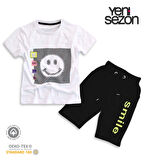 Triliya Pamuklu Unisex Çocuk Kapri Takımı (Cepli & Kordonlu, 3-12 Yaş)