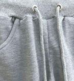 Triliya Pamuklu Unisex Çocuk Kapri Takımı (Cepli & Kordonlu, 3-12 Yaş)