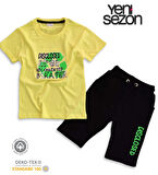 Triliya Pamuklu Unisex Çocuk Kapri Takımı (Cepli & Kordonlu, 3-12 Yaş)