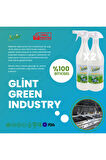 Glint  Green Industry 2 X 1 Lt. %100 Bitkisel Yüzey Ahşap Parke Mobilya Temizleyici