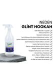 Glint  Hookah 2 X 1 Lt %100 Bitkisel Kimyasalsız Kokusuz Nargile Takımı Temizleyici Sprey