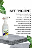 Glint 1 Litre %100 Bitkisel Leke Çıkarıcı Yağ Sökücü Çok Amaçlı Yüzey Temizleyici
