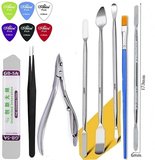 Evrensel Telefon Onarım Aletleri Seti Sökme Pry Açılış Aracı Metal Sökme Kazıyıcı Kiti Telefon Spatula El Alet Takımı48