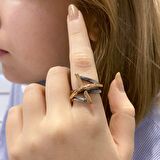 El Üretim Taşsız Yeni Özel Tasarım Otantik 925 Gümüş Yüzük