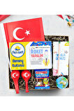 Fenset & Tohumlu Kalem & 2'li Balon & Haribo & Harita Stres Topu & Bayrak Hediye Seti