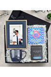 Kişiye Özel Çerçeve & Lokum & Kupa & Türk Kahvesi Hediye Seti