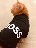 Boss Kedi Tişört Dual