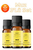 Muz 3'lü Oda Kokusu Seti - Kremalı & Besleyici (3x10ml) Muz 3'lü Oda Kokusu Seti - Kremalı & Besleyici (3x10ml)