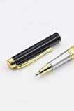 Gold Siyah Roller Kalem
