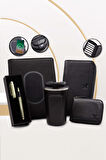 Akıllı Organizer & Roller Kalem & 350ML Dereceli Termos & Hakiki Deri Cüzdan & Hakiki Deri Kartlık