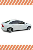 Volvo S40 2004-2012 4'lü Mügen Tip Cam Rüzgarlığı