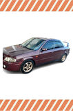 Mazda 323 Sedan 1999-2003 4'lü Mügen Tip Cam Rüzgarlığı
