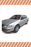 Toyota Corolla Efsane Kasa 1993-1998 4'lü Mügen Tip Cam Rüzgarlığı
