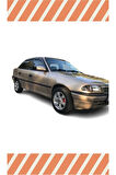 Opel Vectra A Tüm 4'lü Mügen Tip Cam Rüzgarlığı